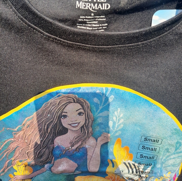 Disney The Little Mermaid T-shirt Ariel - Picture 4 of 4